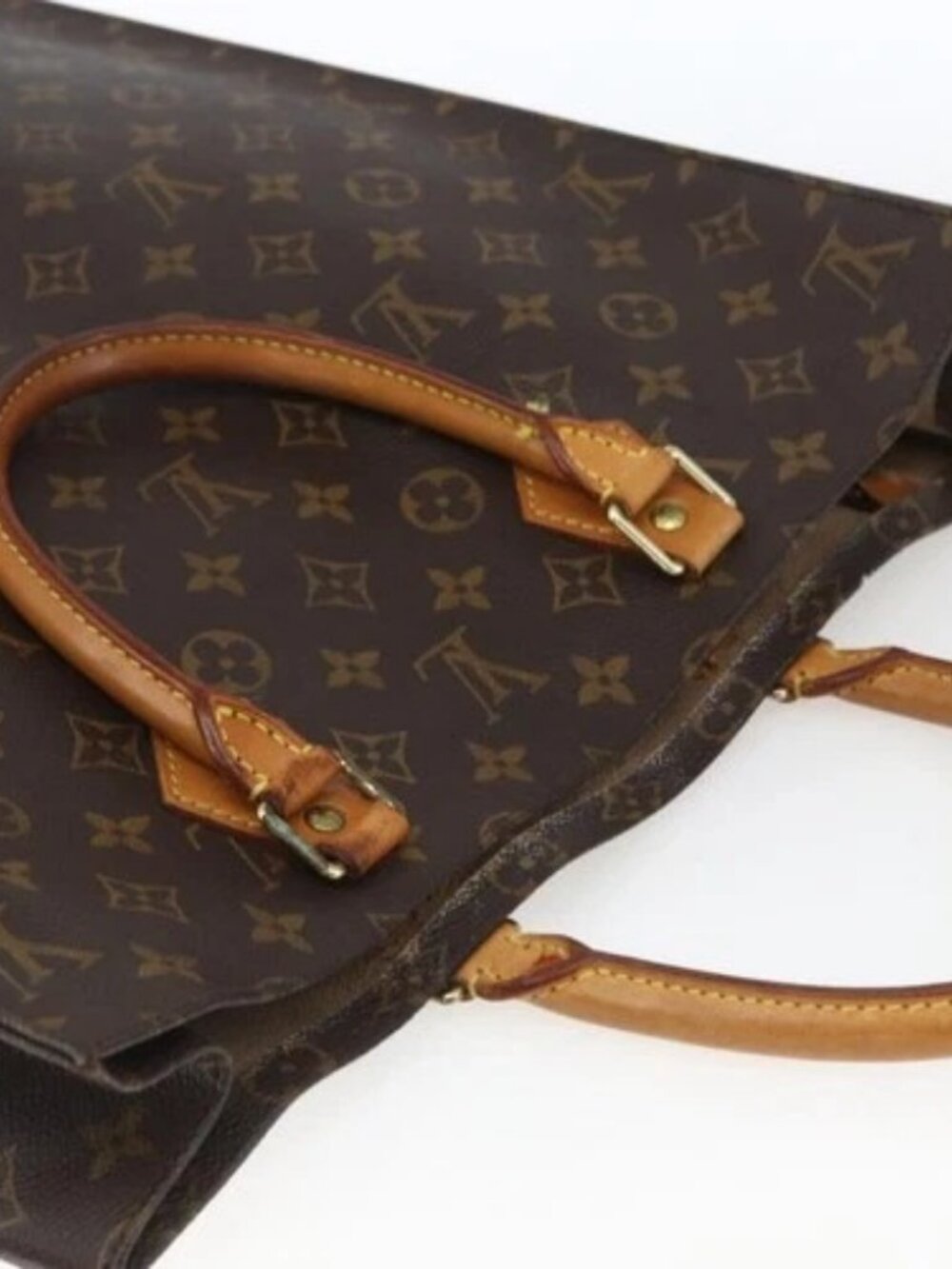 LOUIS VUITTON Monogram Sac Plat Hand Bag - Picture 6 of 16